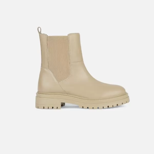  Damen-Stiefeletten GEOX IRIDEA G008034 BEIGE 