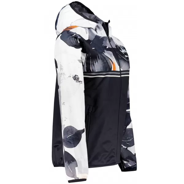  Premium-Softshelljacke für Damen ALTISPORT VOJ/ALW117JACK01 SCHWARZ/ORANGE 