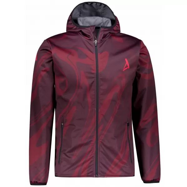  Premium-Softshelljacke für Herren ALTISPORT VOJ/ALM072JACK01 WEIN/ROT 