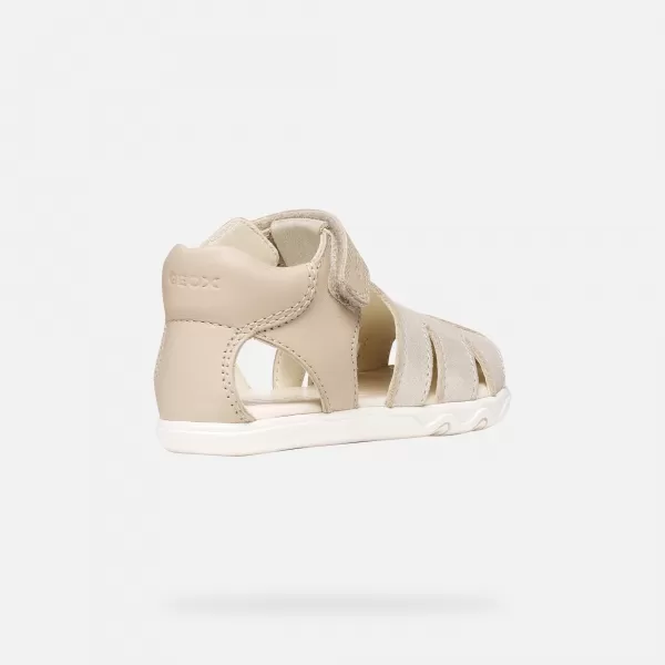  Sandalen für Mädchen GEOX SANDAL STEPPIEUP B656QA0CR85C5000 BEIGE 