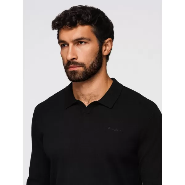  Herrenpullover OMBRE OM-POLS-0140 SCHWARZ 