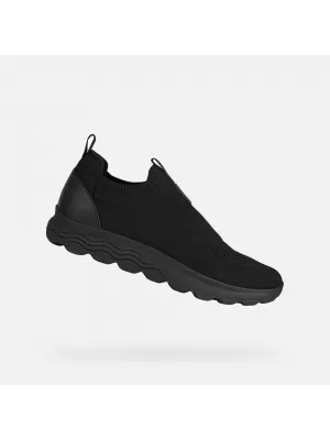 Herren-Sneaker GEOX SPHERICA G002584 SCHWARZ