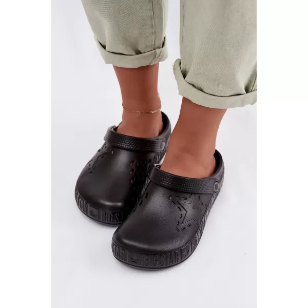  Damenhausschuhe BIG STAR TT274A084 SCHWARZ Big Star Shoes 