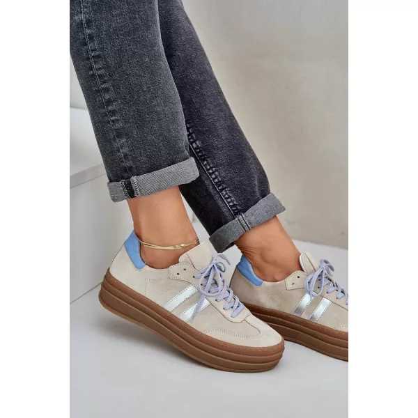  Damenschuhe ZAZOO N1068S4 BEIGE 