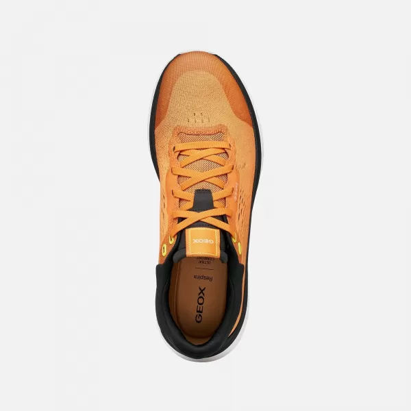  Herren-Sneaker GEOX SPHERICA ACTIF X1 G014569 ORANGE 