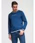 Herren-Sweatshirt OMBRE OM-SSNZ-0244 DUNKELBLAU