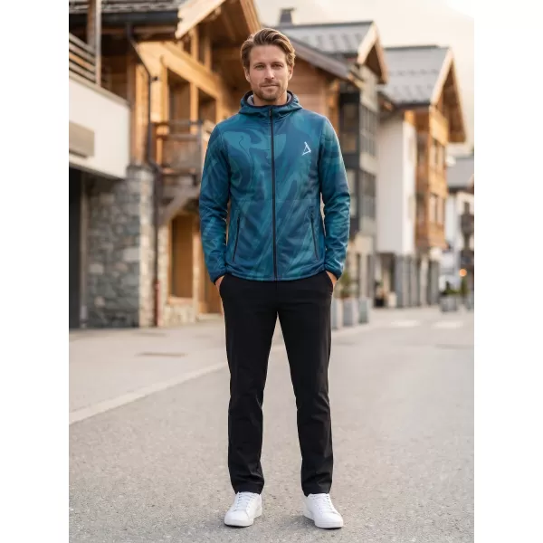  Premium-Softshelljacke für Herren ALTISPORT VOJ/ALM072JACK01 KEROSIN 