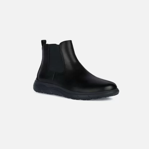  Herren-Stiefeletten GEOX PORTELLO G006545 SCHWARZ 