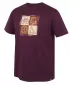 Herren-T-Shirt HUSKY TEE SQUARE M LILA