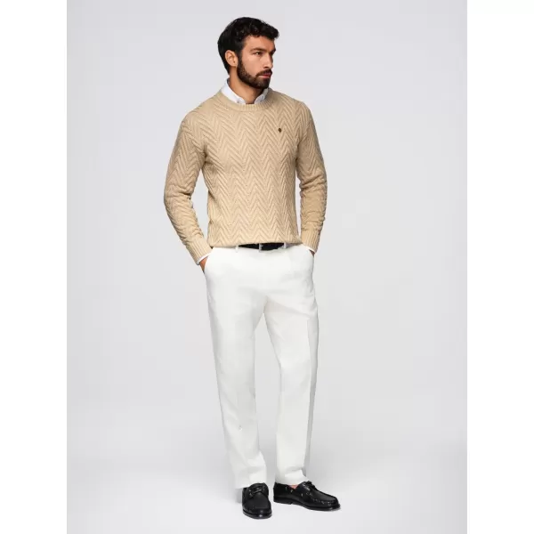  Herrenpullover OMBRE OM-SWSW-0147 SAND 