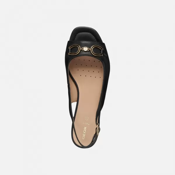  Damensandalen GEOX NEW ERAKLIA 15 G012993 SCHWARZ 