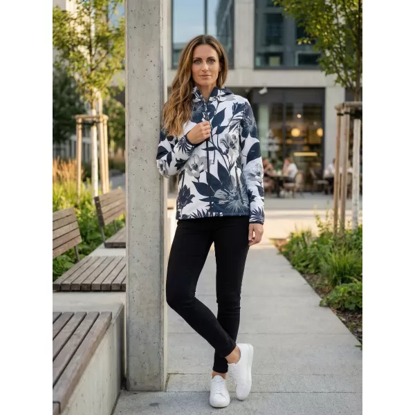  Premium-Softshelljacke für Damen ALTISPORT VOJ/ALW115JACK01 SCHWARZ/WEIß 