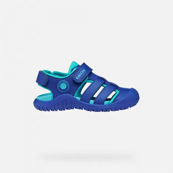  Sandalen für Jungen GEOX S. FUSBETTO PRO J650JA0CE15C4255 BLAU 