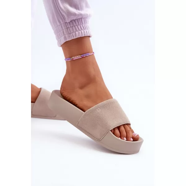  Damenschuhe BIG STAR NN274A671 BEIGE Big Star Shoes 