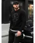 Herren-Sweatshirt DSTREET BX5948 SCHWARZ