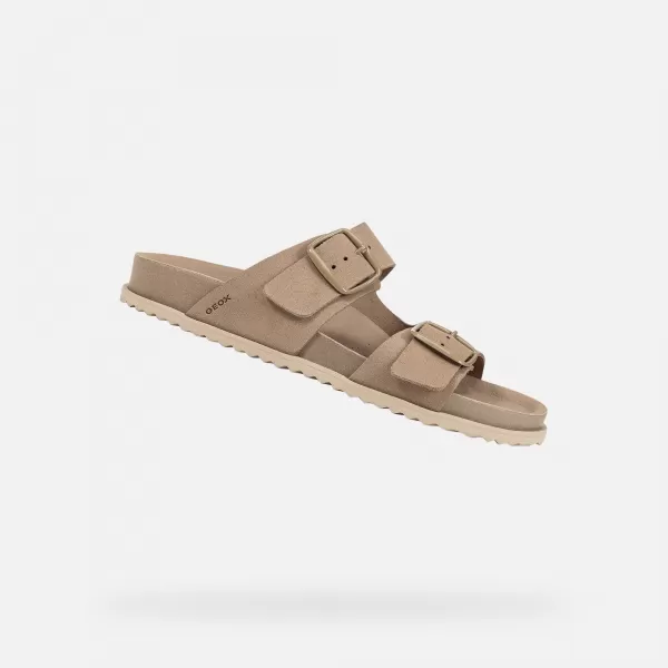  Damenhausschuhe GEOX SANDYBETT G011576 BEIGE 