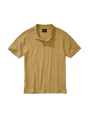 Herren-T-Shirt mit Kragen BRANDIT 4215 SAND