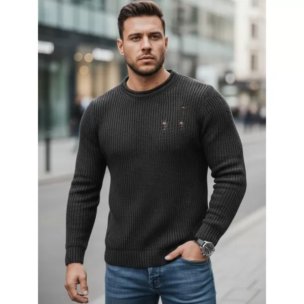  Herrenpullover DSTREET WX1990 GRAU 