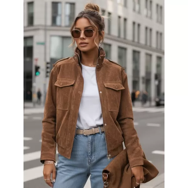  Damenjacke DSTREET TY5644 BRAUN 