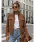 Damenjacke DSTREET TY5644 BRAUN