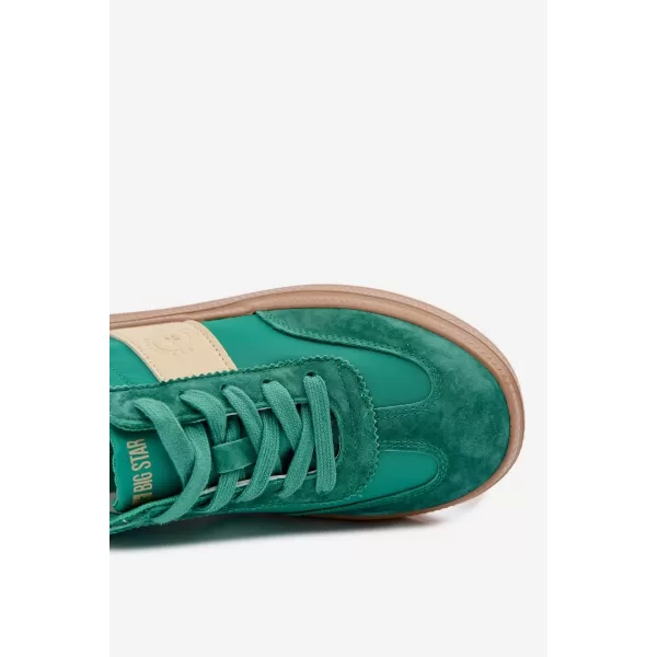  Damen-Sneaker BIG STAR TT274163 GRÜN Big Star Shoes 