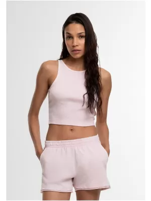 Damen-T-Shirt URBAN CLASSICS TB7482 ERRÖTETE ROSE