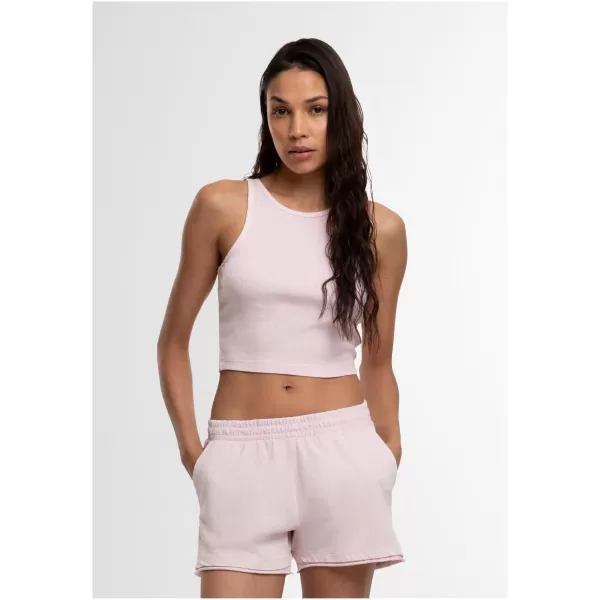  Damen-T-Shirt URBAN CLASSICS TB7482 ERRÖTETE ROSE 