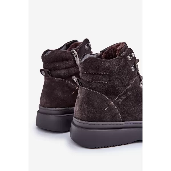  Herrenschuhe BIG STAR OO174189 BRAUN/BEIGE Big Star Shoes 