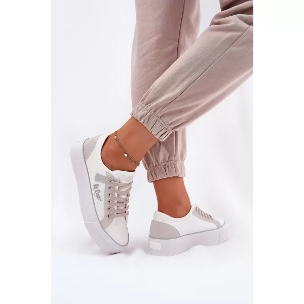  Damen-Sneaker LEE COOPER LCW-25-31-3479L WEIß 
