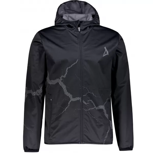  Premium-Softshelljacke für Herren ALTISPORT VOJ/ALM129JACK01 SCHWARZ GRAU 