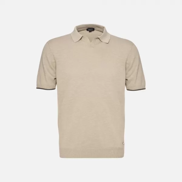  Herren-T-Shirt GEOX KNIT G012318 BEIGE 