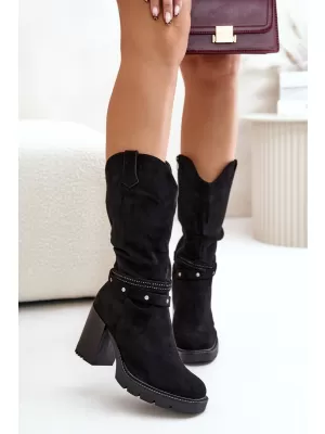 Damenstiefel BOTO IVANELIS 33638 SCHWARZ