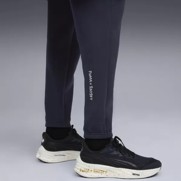  Herrenhosen PUMA M X SAYSKY SWEAT PANT 527555-16 NEUE MARINE 