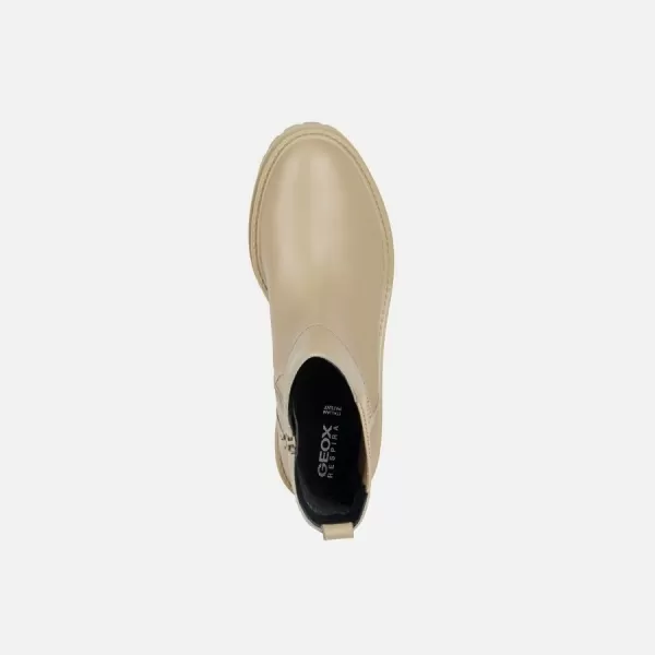  Damen-Stiefeletten GEOX IRIDEA G008034 BEIGE 