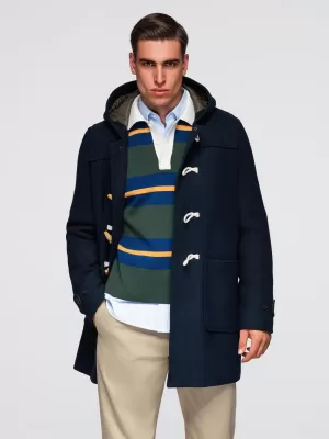 Herrenmantel OMBRE OM-COWC-0131 MARINEBLAU