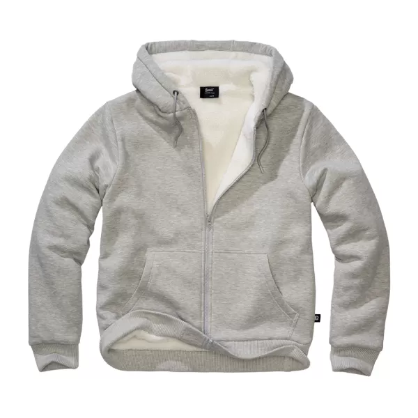  Herren-Sweatshirt BRANDIT 5038 GRAUE MELANGE 