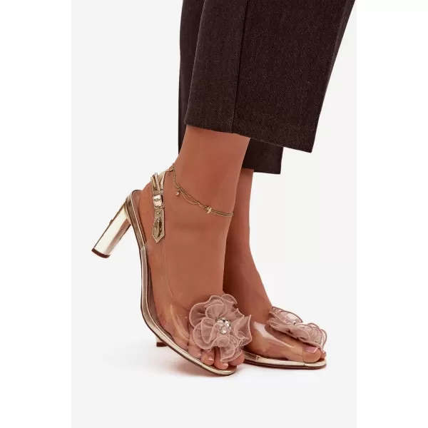  Damensandalen D&A MR52-236 GOLD 