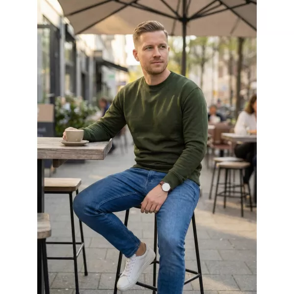  Sweatshirt ALTISPORT NoPrint NP/ALU624 MILITÄR 