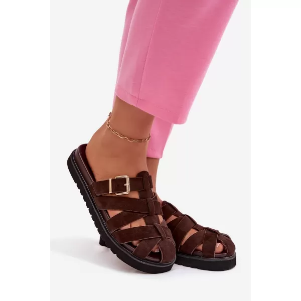  Damenhausschuhe BOTO ROSELISSE 41561 BRAUN 