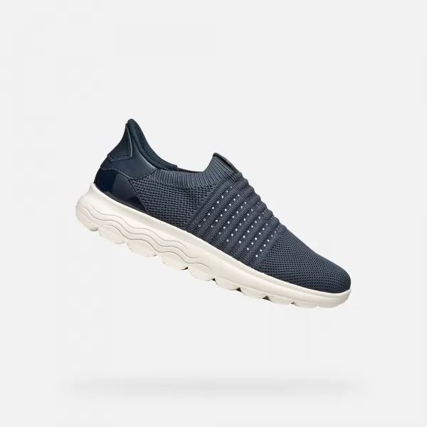  Damen-Sneaker GEOX SPHERICA PLUS G012963 DUNKELBLAU 