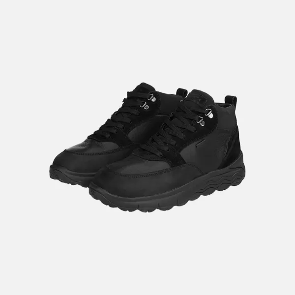  Herren-Stiefeletten GEOX SPHERICA 4X4 B ABX G011673 SCHWARZ 