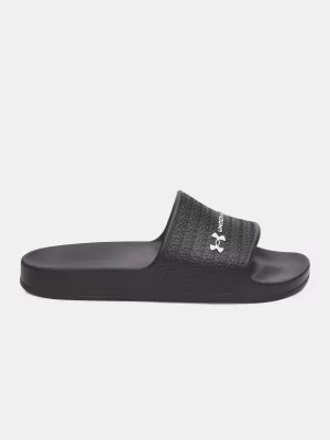Herrenhausschuhe UNDER ARMOUR UA ARMR SLIDE LITE 6007528-001 SCHWARZ