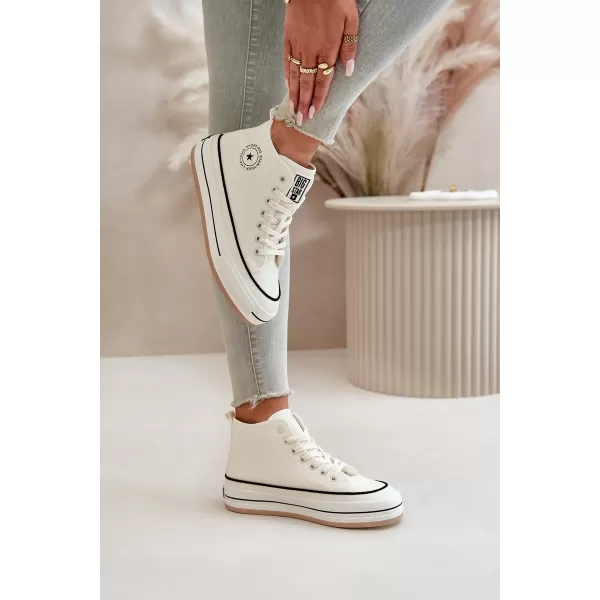  Damen-Sneaker BIG STAR OO274061 WEISS Big Star Shoes 
