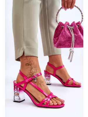 Damensandalen D&A CR-232 FUCHSIA
