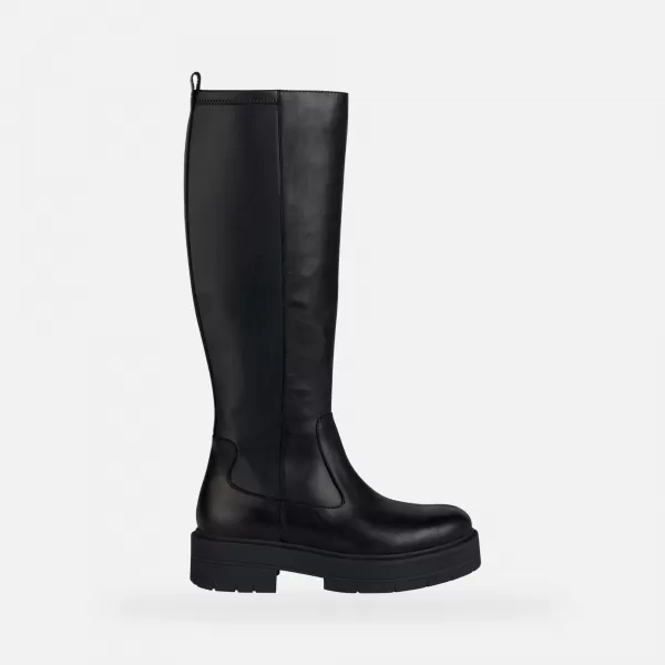  Damenstiefel GEOX SPHERICA EC7 G004247 SCHWARZ 