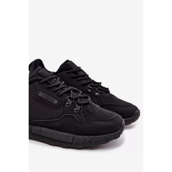  Herrenschuhe BIG STAR SS174411 SCHWARZ Big Star Shoes 