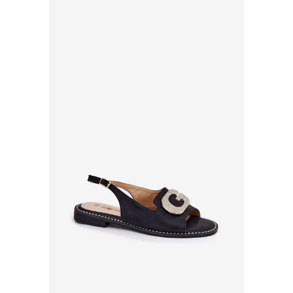  Damensandalen S.BARSKI KV51-081 SCHWARZ 