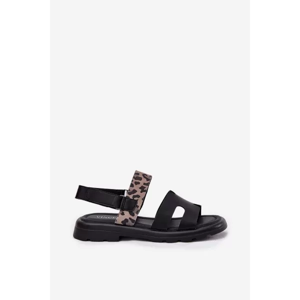  Damensandalen VINCEZA 66780 SCHWARZ 