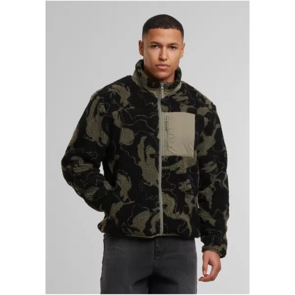  Herrenjacke URBAN CLASSICS TB8025 OLIVENWIRBEL 