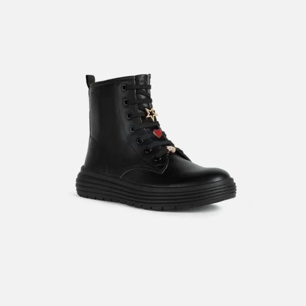  Stiefeletten für Mädchen GEOX PHAOLAE J26ETA000BCC9999 SCHWARZ 